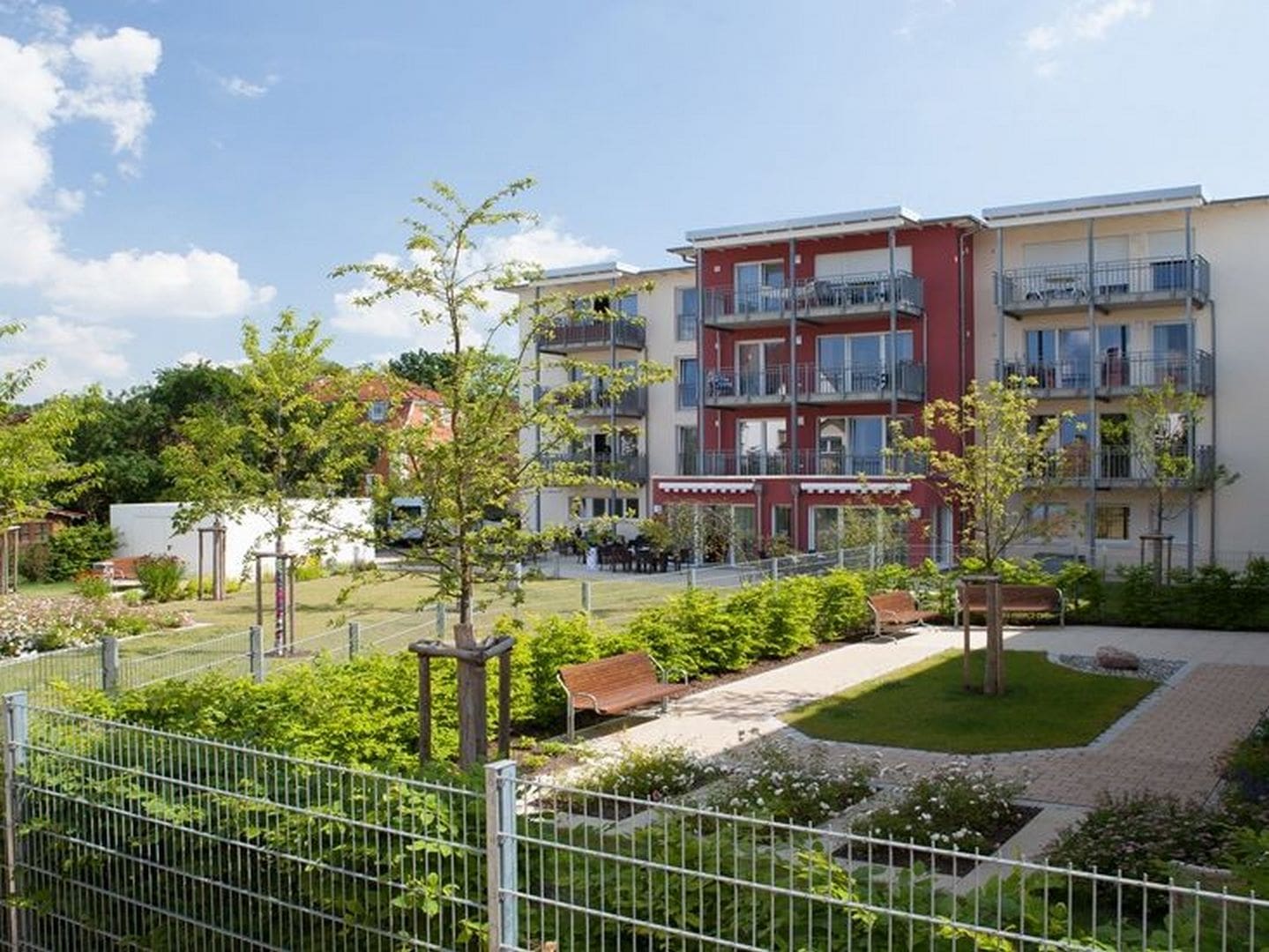 Ansicht des Seniorenzentrums in Feuchtwangen 