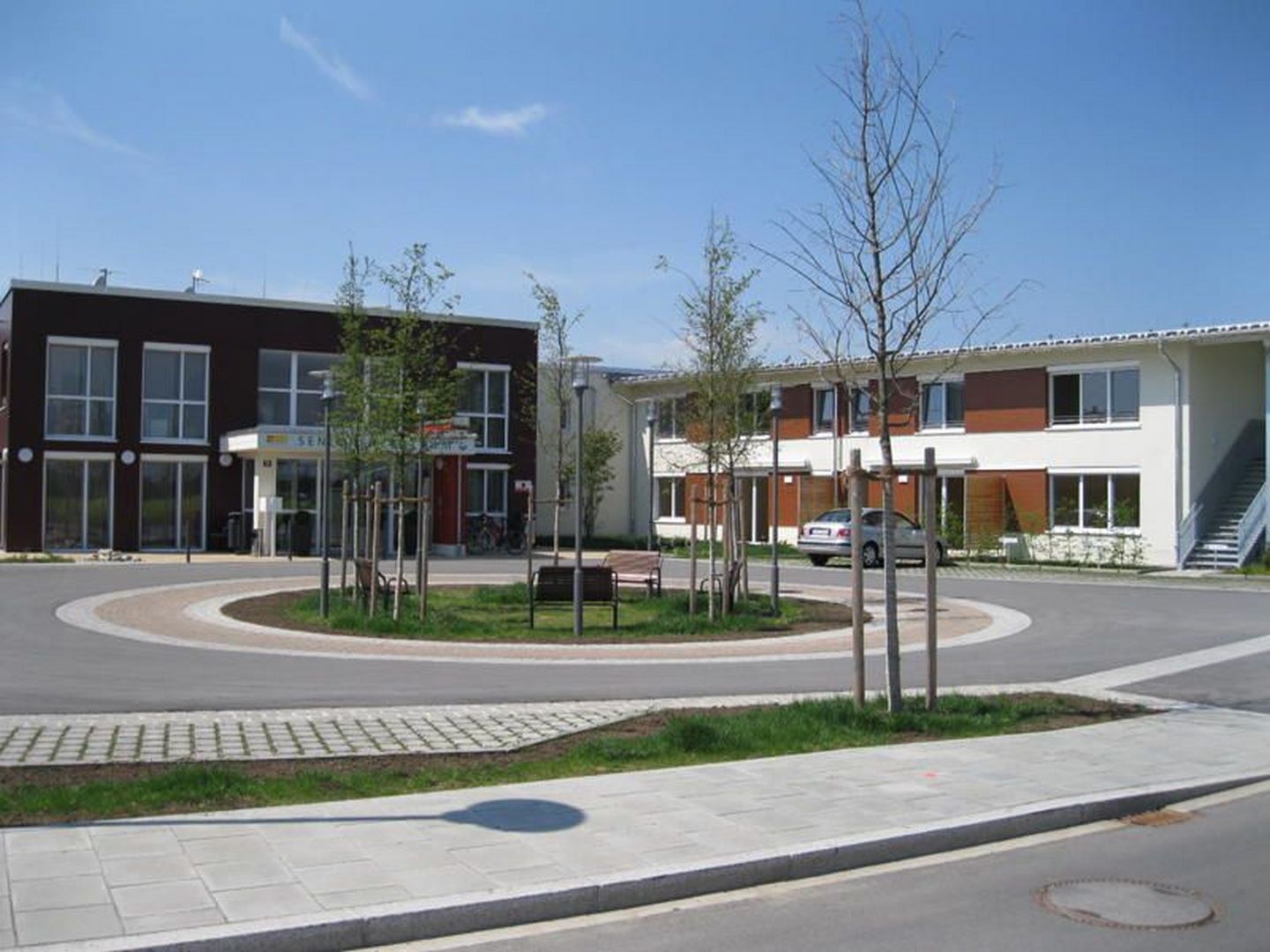 Ansicht des Seniorenzentrums in Grasbrunn