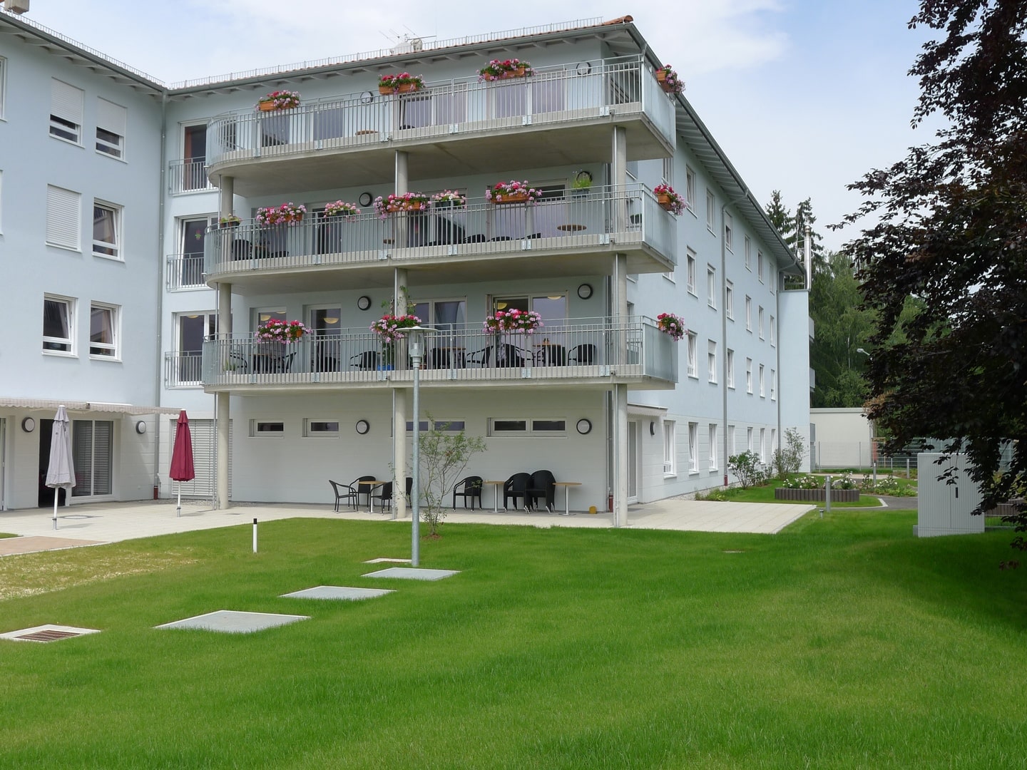 Ansicht des Seniorenzentrums in Krumbach